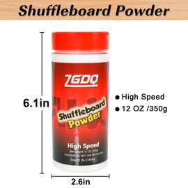 Shuffleboard Sand 2 Cans Shuffleboard Wax Shuffleboard Powder with Mini Dustpan