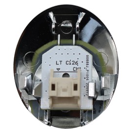 WR55X11132 Refrigerator LED Light and Cover Fit for GE Refrigerator Assembly Replaces WR55X26487, WR55X30603