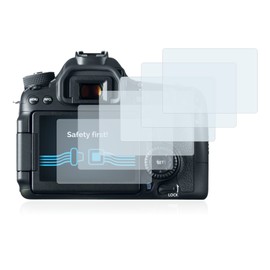 Savvies 6 Pack Screen Protector compatible with Canon EOS 70D Protection Film Clear