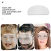 Ipetboom 50pcs Transparent Plastic Face Protectors Face Protections Facial Shield