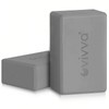 Vivva Yoga Foam Block Pack Anti-Slip Supportive High Density Durable