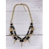 Alisha D Vintage Boho Gemstone Necklace Statement Stone Picture Jasper