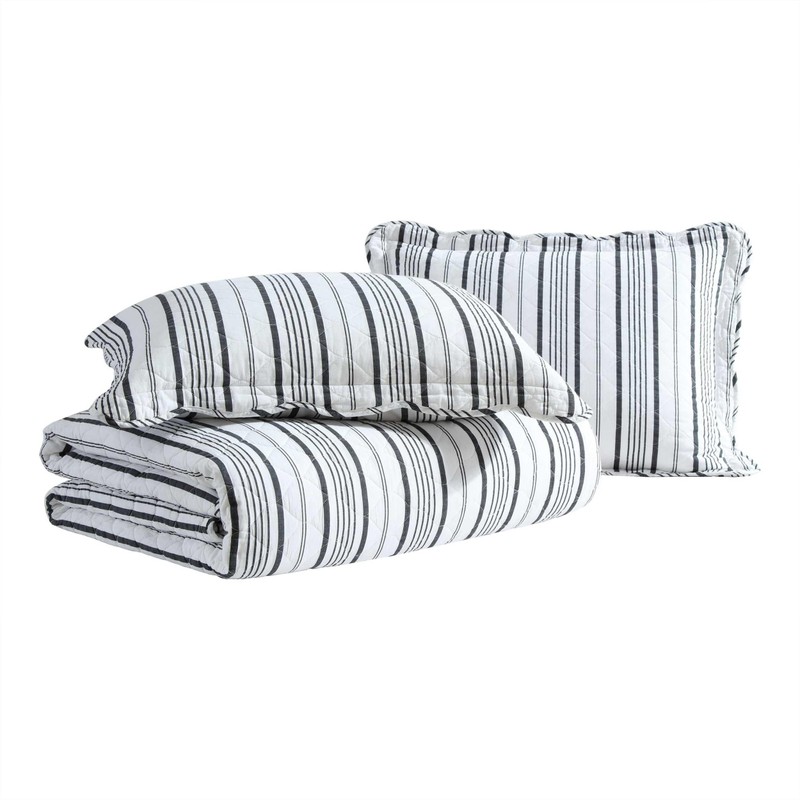 Laura Ashley - Quilt Set, Super Soft & Prewashed Bedding