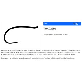 TIEMCO Fly Hook Q100 TMC226BL #10 21022601010