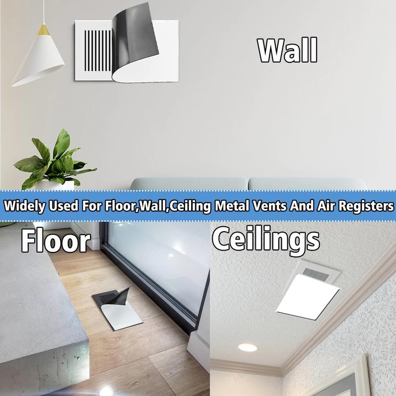 Powerful Thick Magnetic Vent Cover 8 X 15.5 Inch Fits