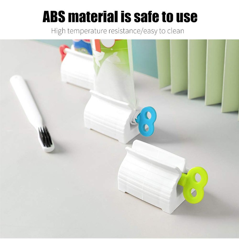 2 PCS Toothpaste Squeezer, Rolling Tube Toothpaste Squeezer Seat Holder
