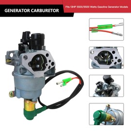 New Version Replacement Generator Carburetor for Harbor Freight Electric 66604 16HP 6500 7000 Watts