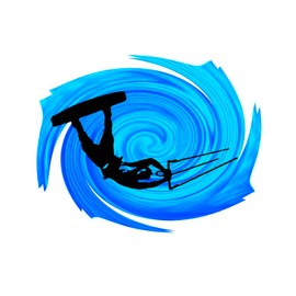 CafePress Kiteboard Area Rug Decorative Area Rug, Fabric Throw Rug