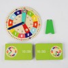 Clock for Learning for Children, Teaching Time, Montessori Toy for