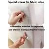 SOVYOULIVE 12-Pack Invisible Cat Scratch Guards for Furniture - Heavy-Duty