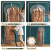 TAILI Hanging Vacuum Sealer Storage Space Saver Bags for Clothes,