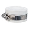 Fernco QC-101W 1.5-in. Qwik Cap Flexible PVC Pipe Cap Drain