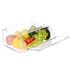 Ikee Design Acrylic Stackable Bakery Case Kitchen Pastry Container Display,