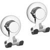 Suction Cup Hooks Razor Holder Powerful Vacuum Organizer for Towel,