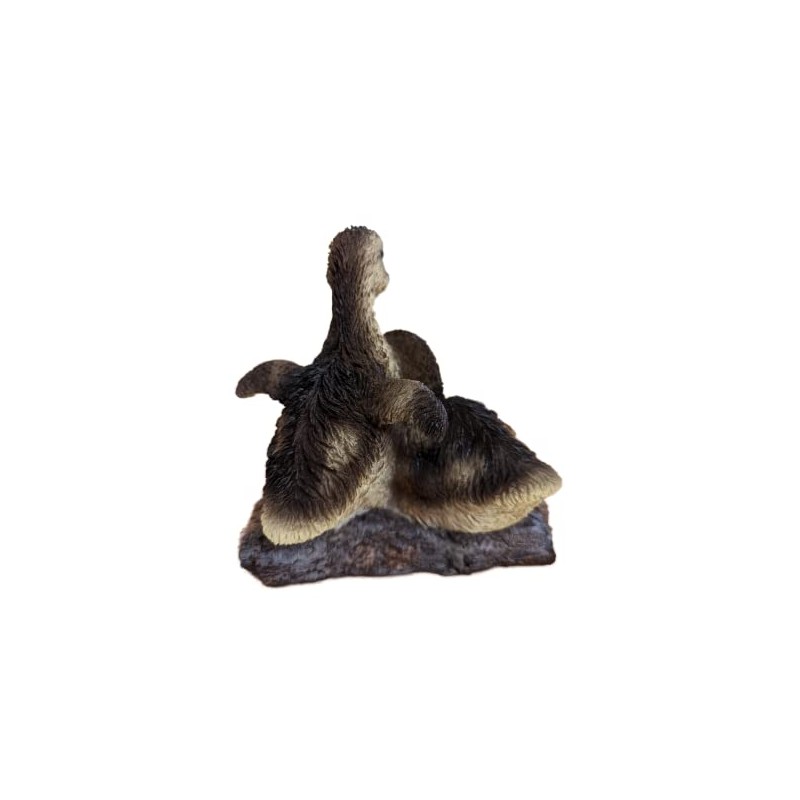 Vivid Arts Realistic Baby Ducklings on Log | Resin Home
