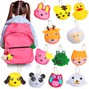 Vicloon First Sewing Kit for Kids, 12-Piece Cute Animal Keychain