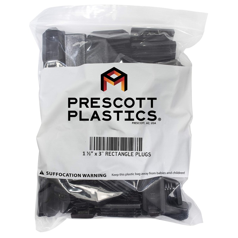 Prescott Plastics 1.5 x 3 Inch Rectangle Plastic Plug Insert