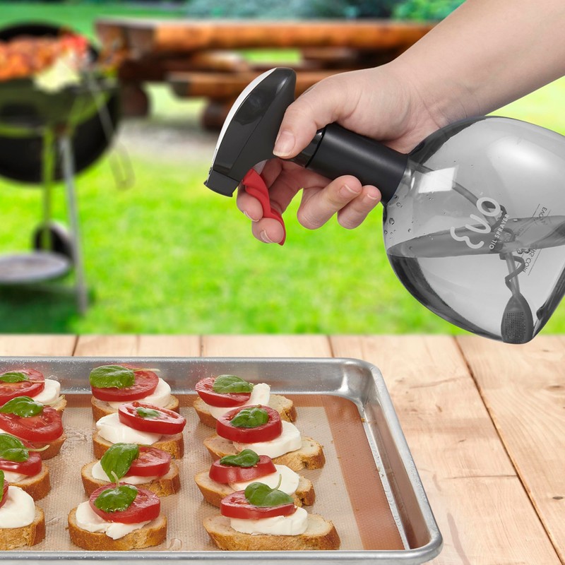 Evo Original Oil Sprayer, Non-Aerosol for Olive Oil, Cooking Oils,