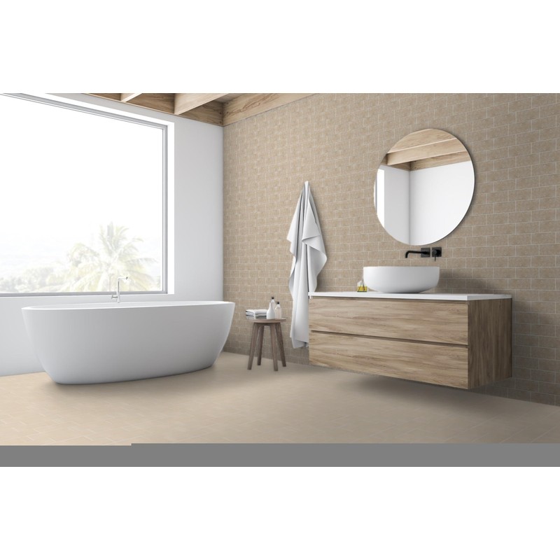 3x6 Heathland White Rock HL01 Ceramic Wall Tile (8)