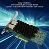 10Gb PCIe Network Card X540 T2 Dual Copper RJ45 PCI