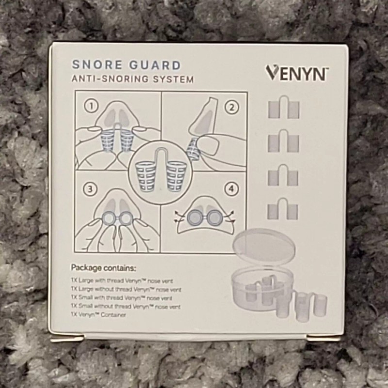 VENYN 4-pack VENYN Snore Guard Anti-Snoring Nose Vents to Ease