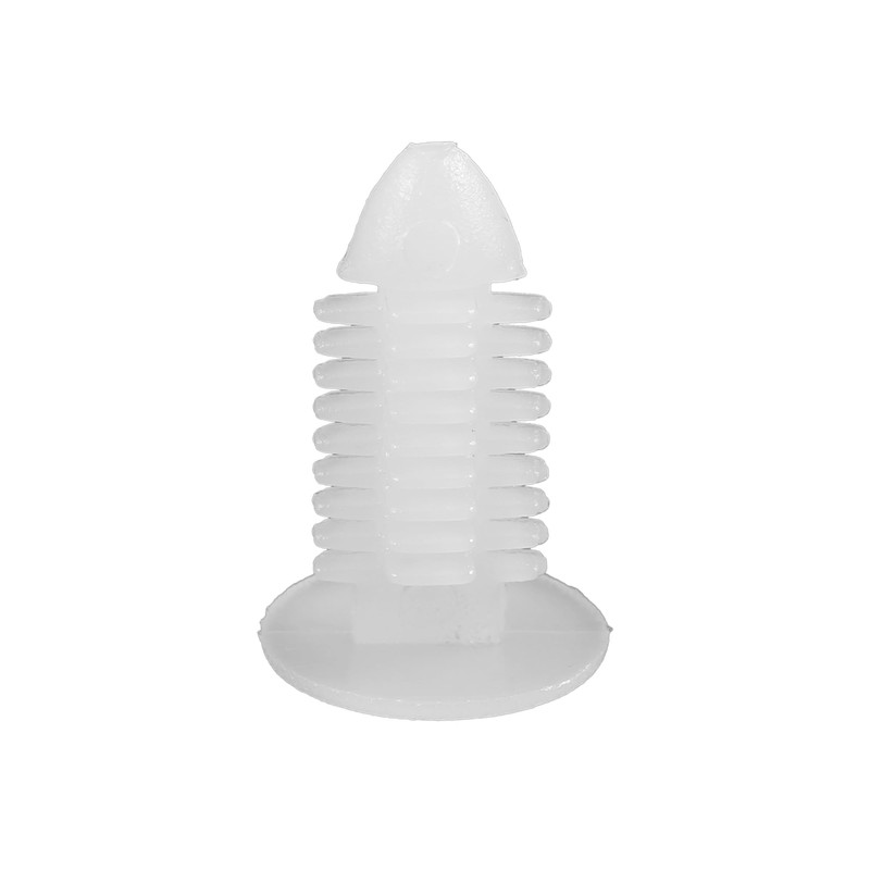 ACROPIX Universal 8mm Push Bumper Fastener Rivet Clips White -