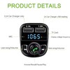 FM Transmitter, Bluetooth Wireless Car Adapter Kit with 2 USB