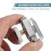 uxcell 25 mm Shower Door Rollers, Single Shower Door Runners
