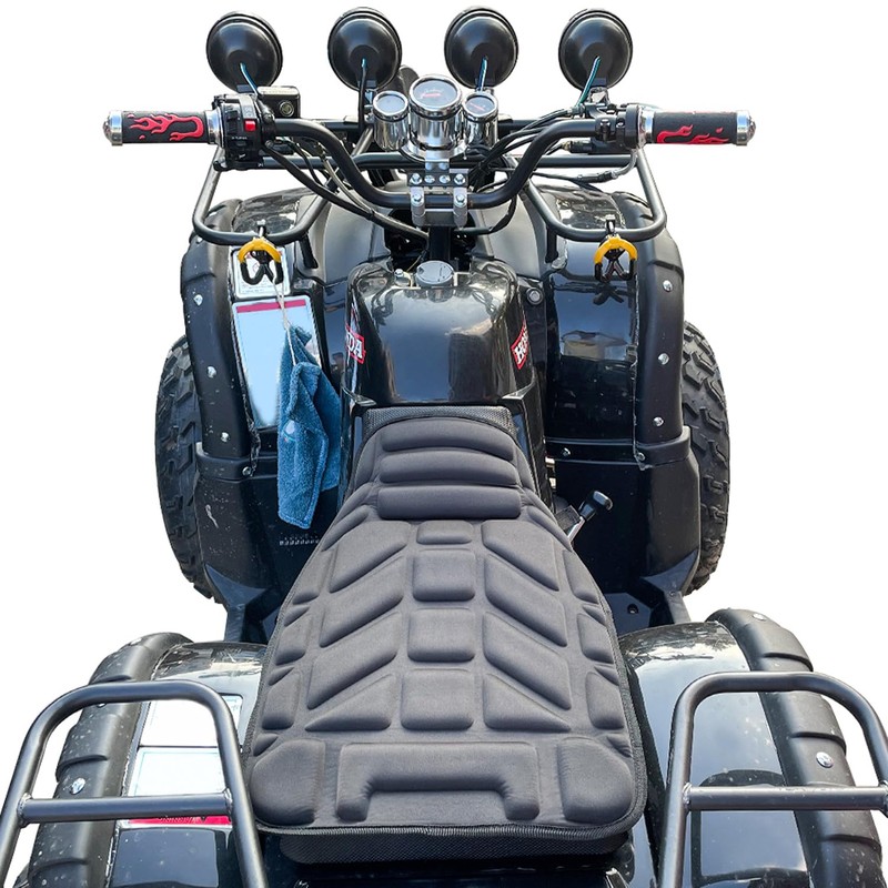 EZAPEX ATV Motor Seat Cover Upgraded Cushion Breathable Padded Protector