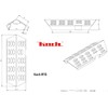 Koch #115 Stainless Flame Distributor 363 x 134 mm Suitable