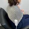 Well Being Electric Heat Pad Variable Temperature Microfibre Plush Therapy