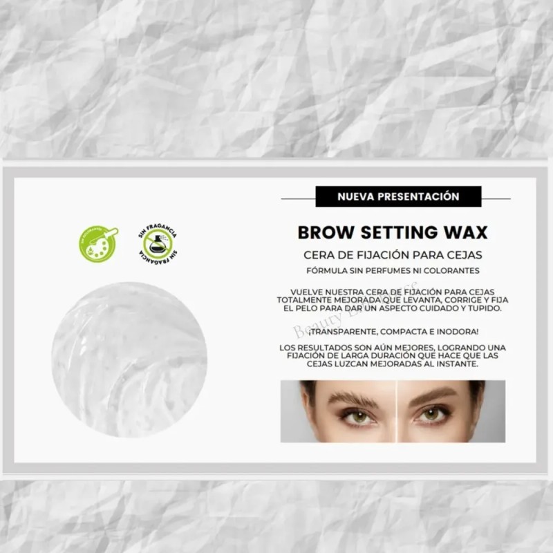 Farmasi Cera Fijadora Para Ceja Brow Settingwax Transparente