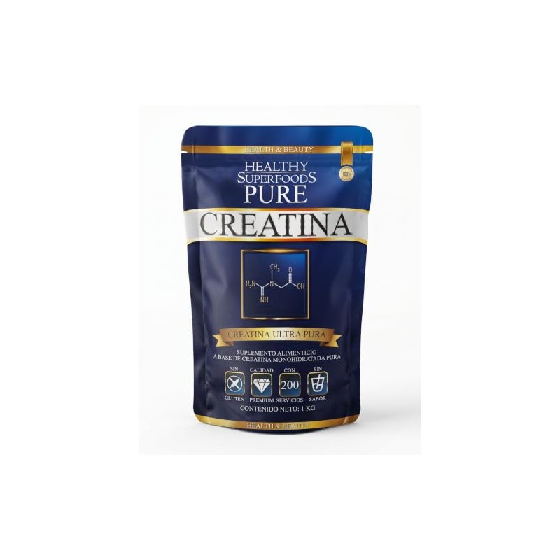 Creatina Ultra Pura 1kg 200 Servicios | CREATINA ULTRA PURA