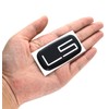 2PCS Epoxy resin LS EMBLEM Badge sticker decal Compatible For