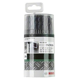 Bosch 2609255033 HSS-R Metal Drill Bit Set (19 Pieces)