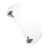 Universal Motorcycle Modified Windscreen Windshield Spoiler Air Deflector Transparent