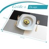 ELFSELF® Set of 6 Place Mats, Washable, Non-Slip and Heat-Resistant