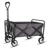 WHITSUNDAY Collapsible Folding Garden Outdoor Park Utility Wagon Picnic Camping