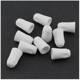 TAODAN 10PCS Medium Duty High Temperature Screw Ceramic Wire Connectors 22-10 AWG for Electrical Applications
