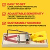Victor Mouse Traps M035-12, Plastic Pedal, Sustainably Sourced FSC Wood,