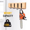TRUCFUSION Chainsaw Holder Wall Mount, Chainsaw Hanger Storage Rack Hook,