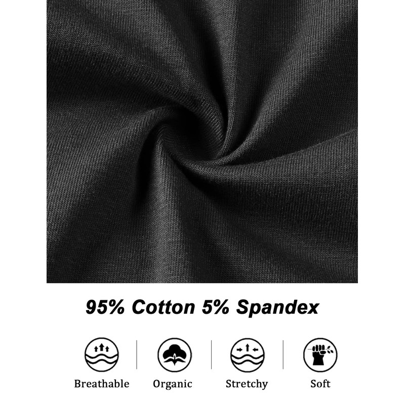 POKARLA POKARLA High Absorbency Cotton Leakproof Period Underwear for Women,