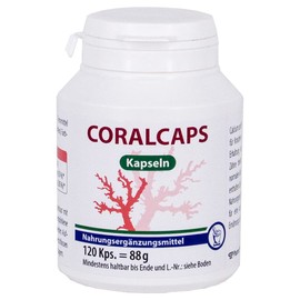 Pharma-Peter Coralcaps Capsules with Coral Lime, 120 Capsules