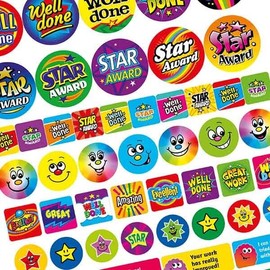 275 Mixed Praise Stickers Comprehension Motivational Childrens Pupils School Praise Teachers Reward Stickers Primary Teaching Services
