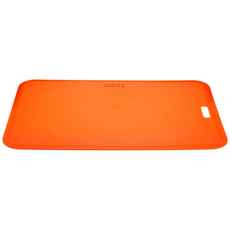 Pearl Metal C-1665 Cutting Board, Orange, No. 15, Slightly Larger