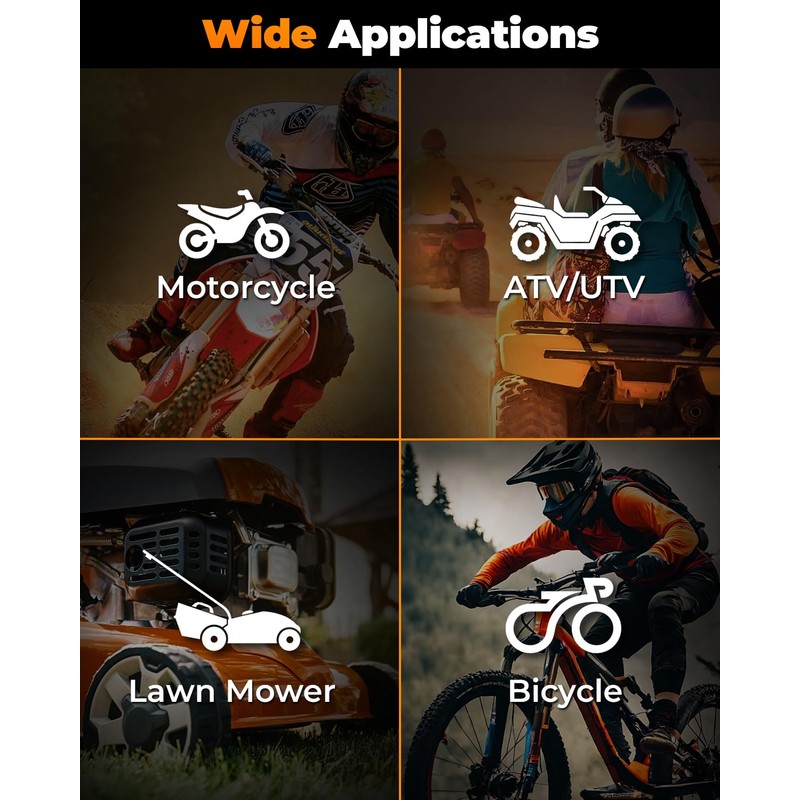 MateAuto 12pcs Motorcycle Blind Hole Collet Bearing Puller Set, Internal