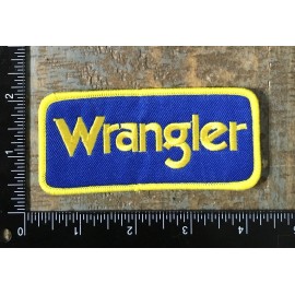 Unbranded WRANGLER Jeans Rodeo NASCAR Racing Cowboy Cowgirl Embroidered Iron-On Patch