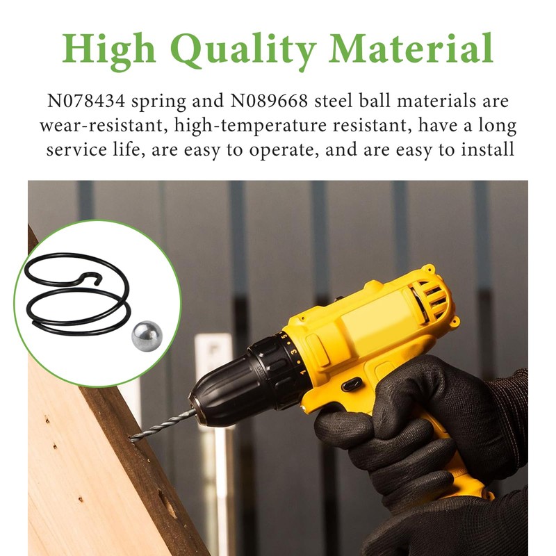 2 Pcs N078434 N089668 Spring and Steel Ball Impact Driver