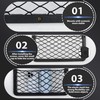 4 Pcs Storage Nets for Campervans, Elastic Trunk Storage Bag