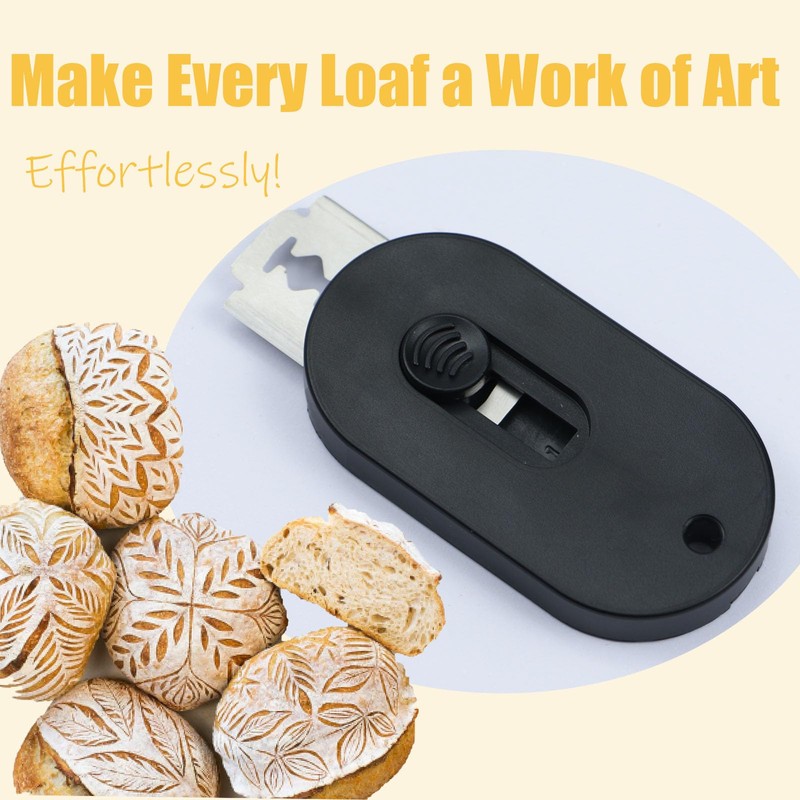 ZLMC Professional Bread Lame-Stainless Steel Dough Scoring Tool with Ultra